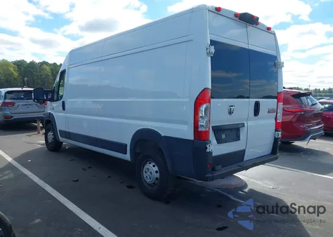 2021 Ram Promaster 2500 High Roof 159 Wb from USA, damaged, VIN 3C6LRVDG5ME530282